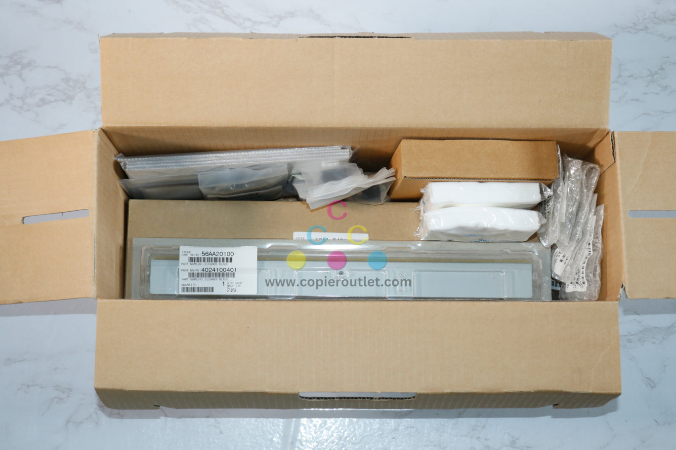 Open OEM Konica Minolta 7255,7272,DI5510 PM Maintenance Kit 56QA-PM25 (Incomplete Kit)