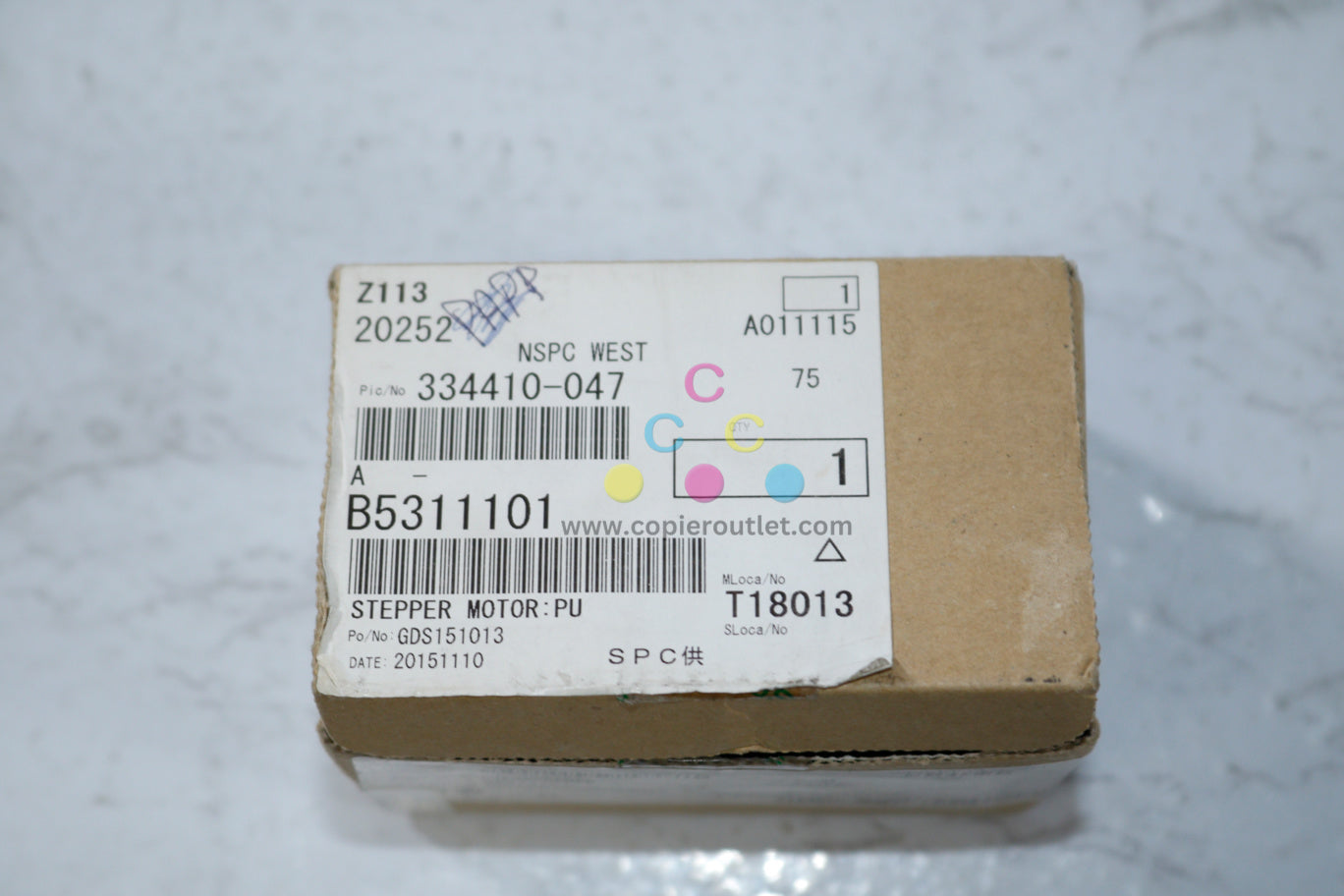 New Opened OEM Ricoh Stepper Motor Punch Drive Assembly B531-1101 (B5311101)