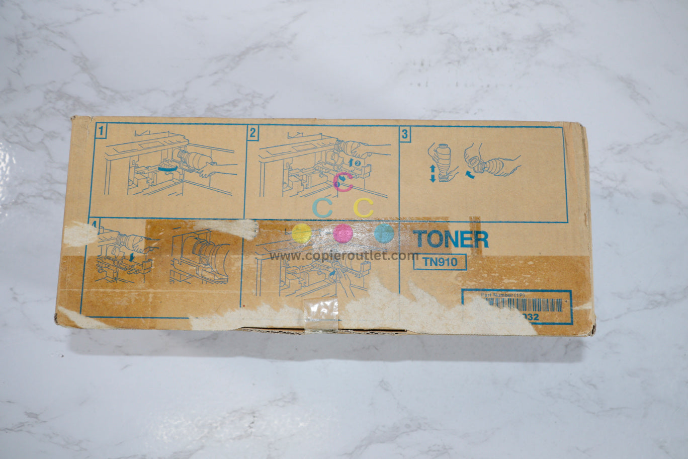 Cosmetic OEM Konica Minolta BH Pro 920 Black Toner TN910 (A0YP032) Same Day Ship