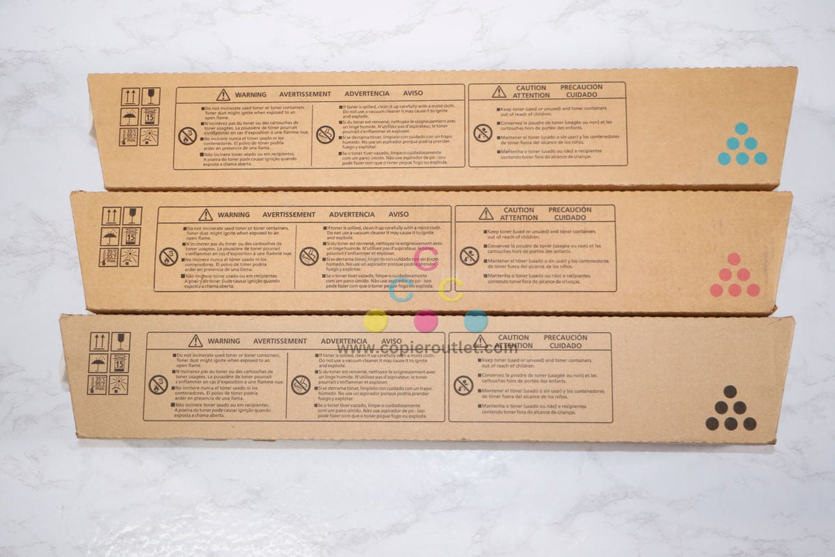 828384 Ricoh Pro New OEM Ricoh Pro C7110SX CMK Toner Set 828384,828386,828387 Same Day