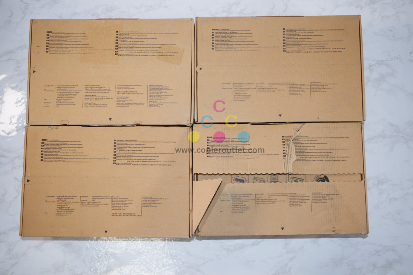 Genuine Samsung CLT-609S CMYK Toner Set for CLP-770/CLP-775 Same Day Ship