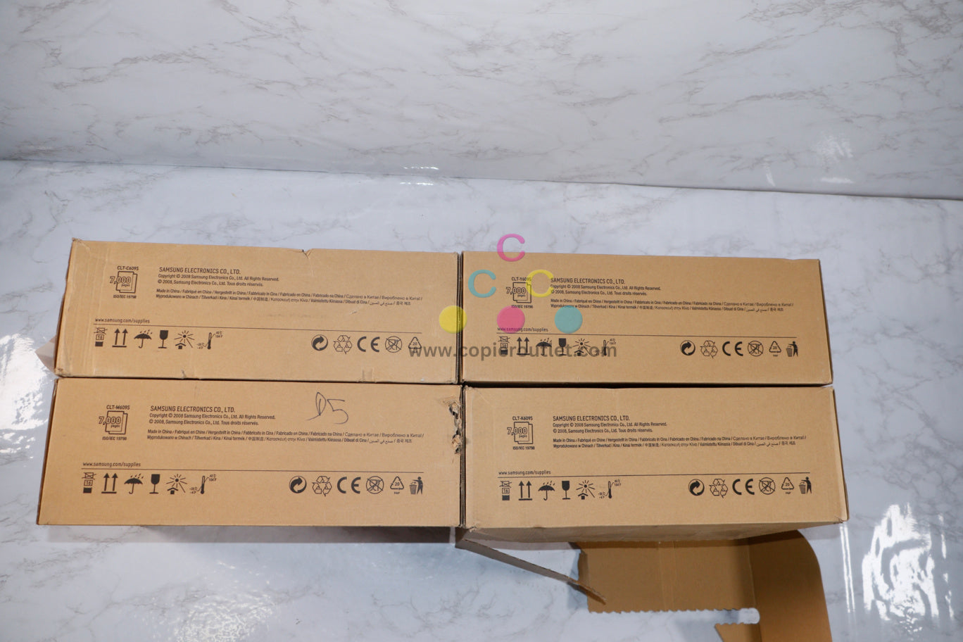 Genuine Samsung CLT-609S CMYK Toner Set for CLP-770/CLP-775 Same Day Ship