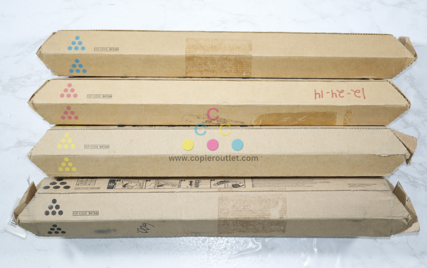 4 Cosmetic OEM Ricoh C4500,C4540,LD445C CMYK Toners 841342,841343,841344,841345