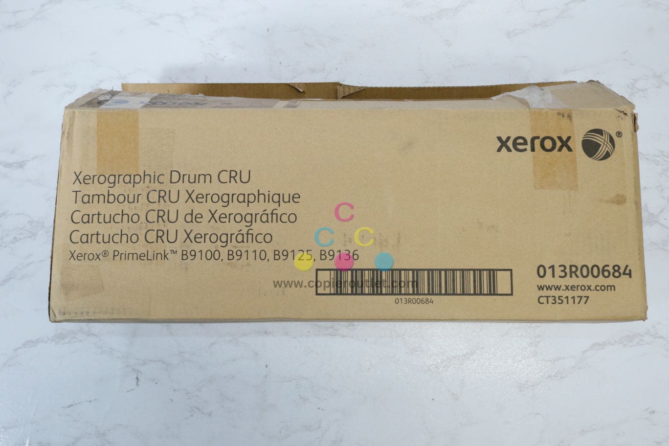 Open Genuine Xerox PrimeLink B9100 B9110 B9125 B9136, 013R00684 Drum Cartridge