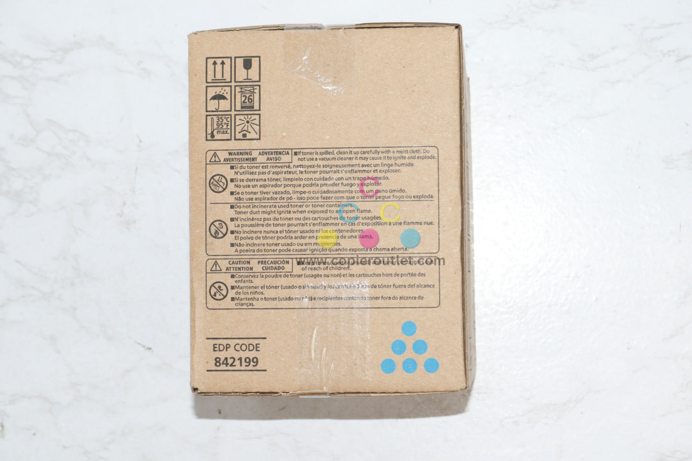 New OEM Ricoh C8003,C6500,C8000,C6503 Cyan Toner Cartridge 842199