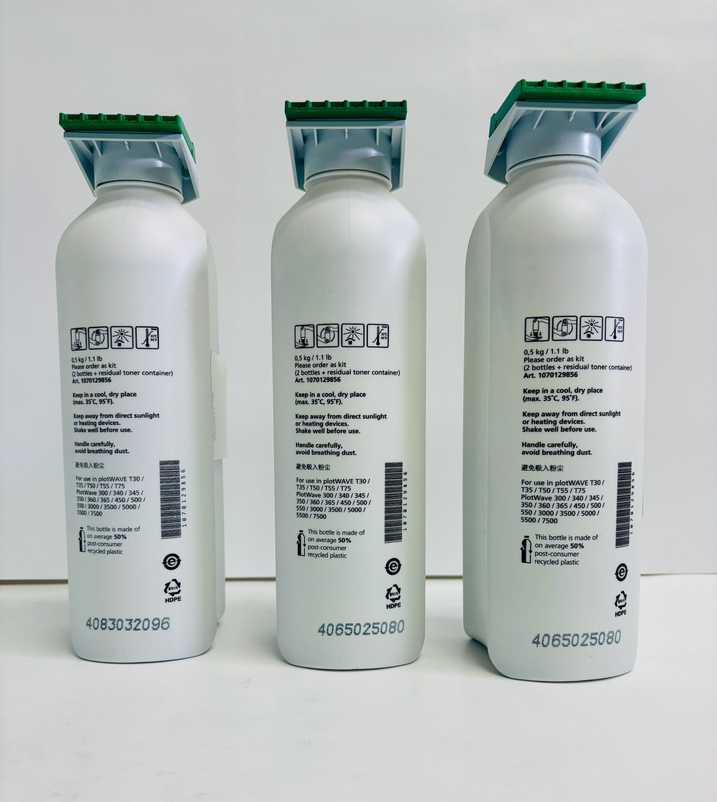 3 Genuine Canon 3000, 3500, 5000 PlotWave Universal Toners Black 1070129856