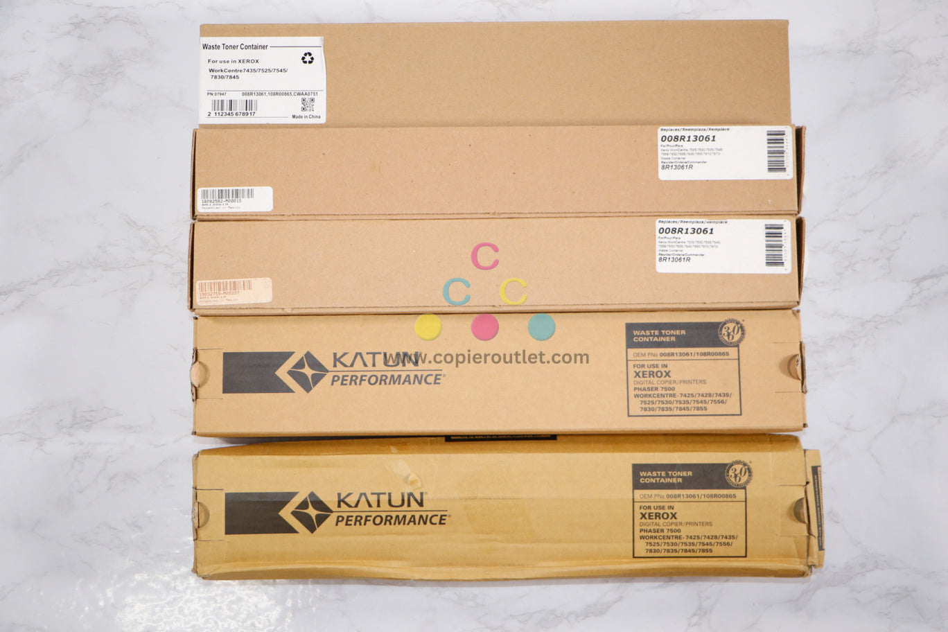 5 Compatible AltaLink C8030,C8035,C8045,C8055 Toner Waste Containers 008R13061
