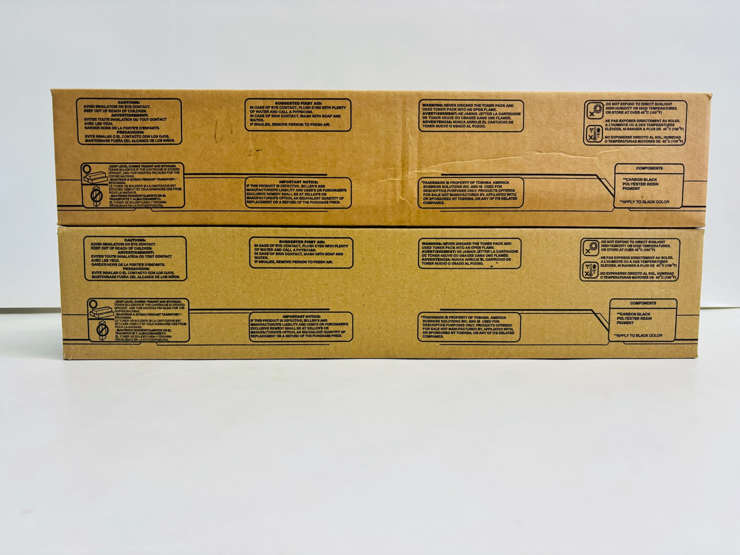2 Unbranded Toshiba eStudio 2505ac,3005ac,4505ac Yellow & Black Toners T-FC505U