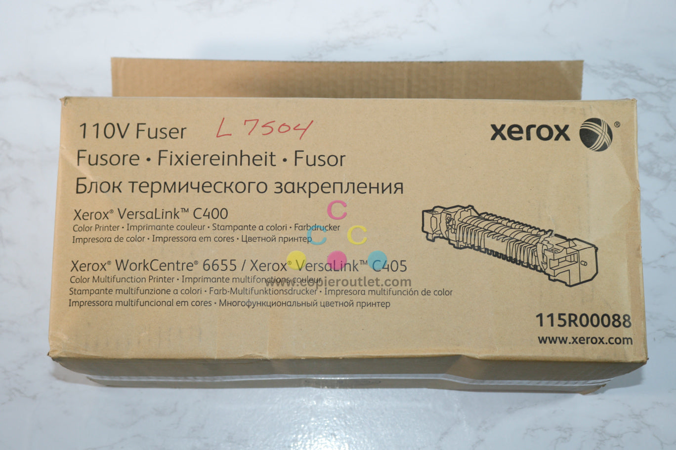 Open OEM Xerox VersaLink C400DN,C405DN, WC6655,6655i Fuser Assembly 115R00088