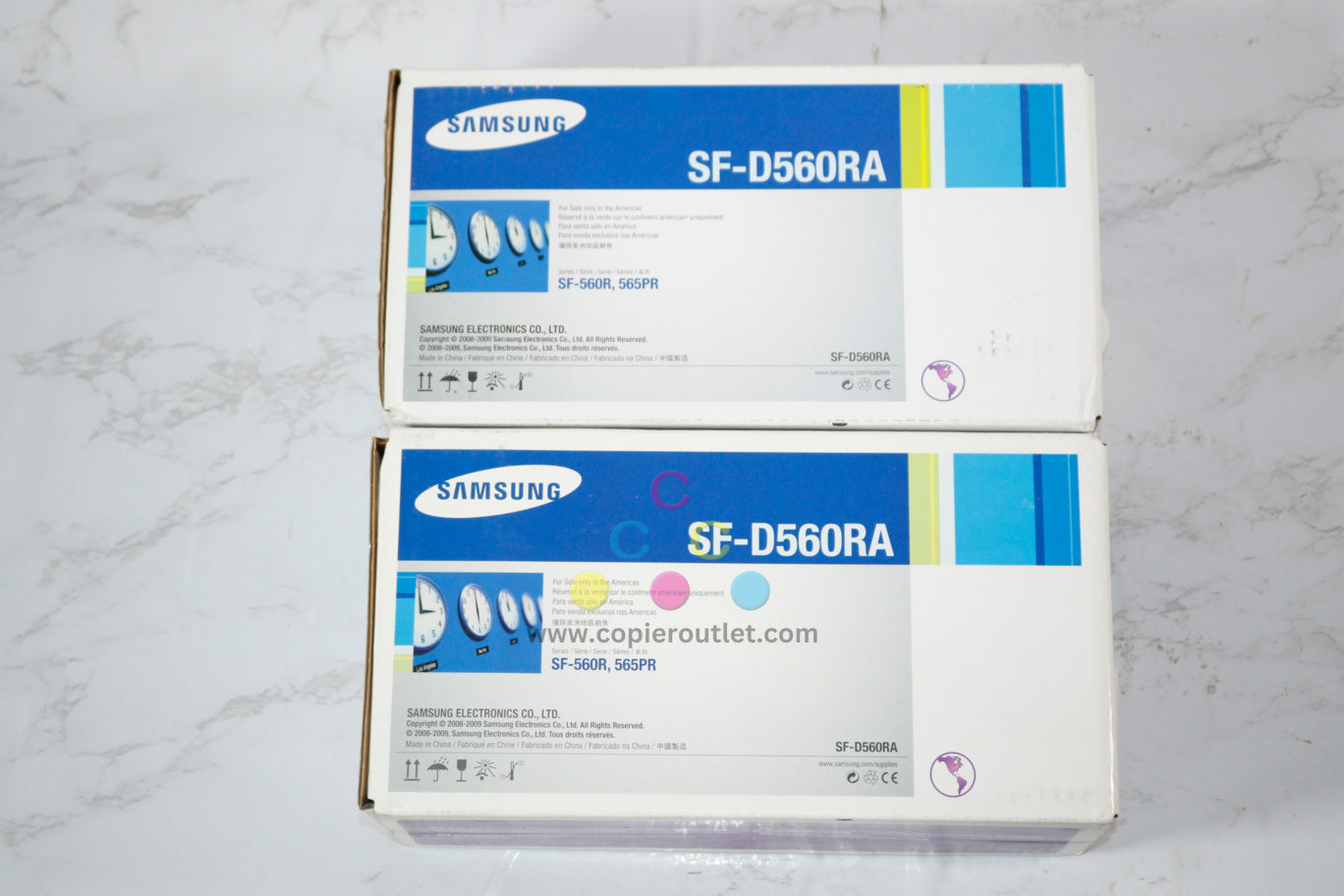 2 New OEM Samsung SF560R, 565PR  Black Toner Cartridge SF-D560RA (SFD560RA)