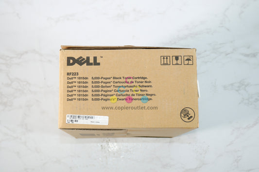 New Genuine Dell 1815dn, RF223 Black High-Yield Toner Cartridge, Same Day Shipping!