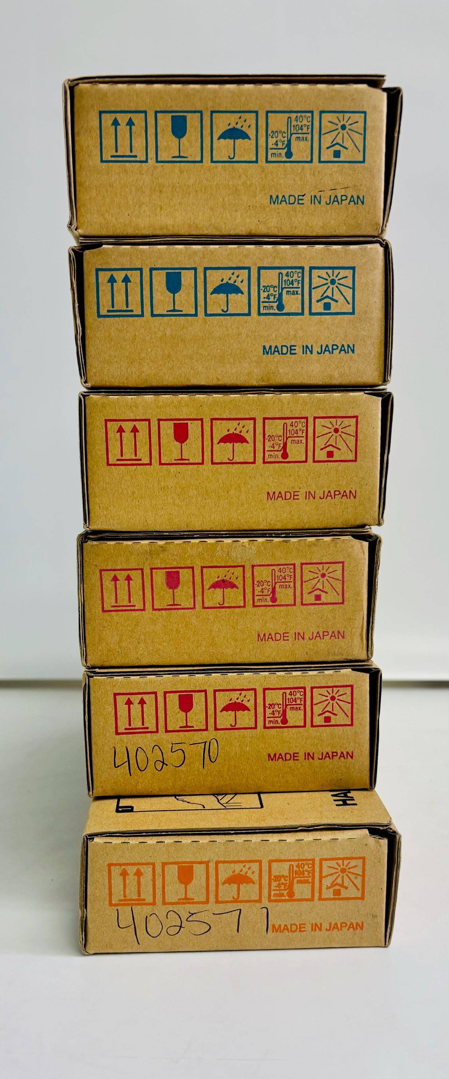 6 Genuine LANIER LP221,C7521n Type 165 Toners CCMMMY 402569, 402570, 402571