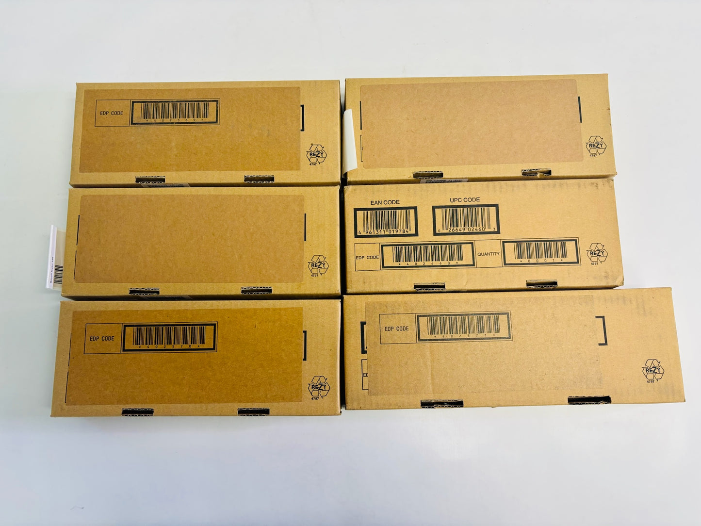 6 Genuine LANIER LP221,C7521n Type 165 Toners CCMMMY 402569, 402570, 402571