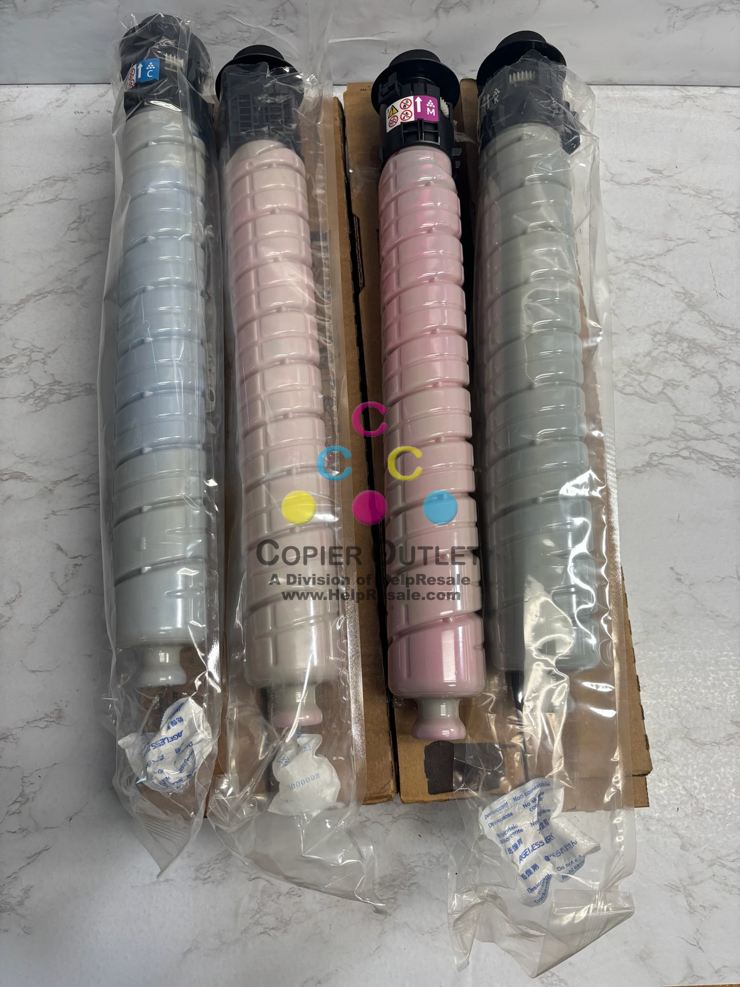 4 Open OEM Ricoh IMC4500,C6000 CMMK Toners 842282, 842281, 842279