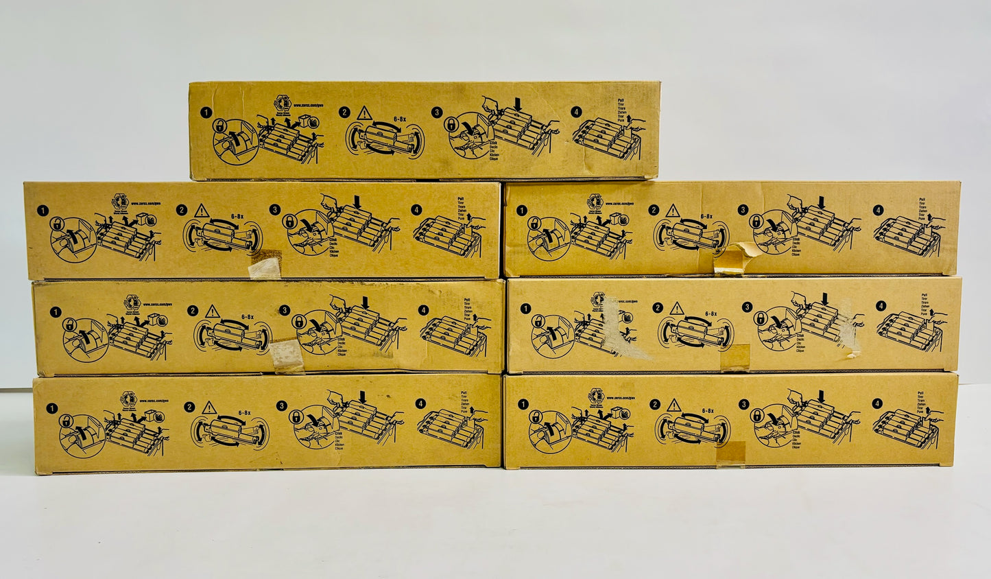 7 Genuine Xerox Phaser 6360 CCMYKKK High Capacity Toner 106R01218,1219,1220,1221
