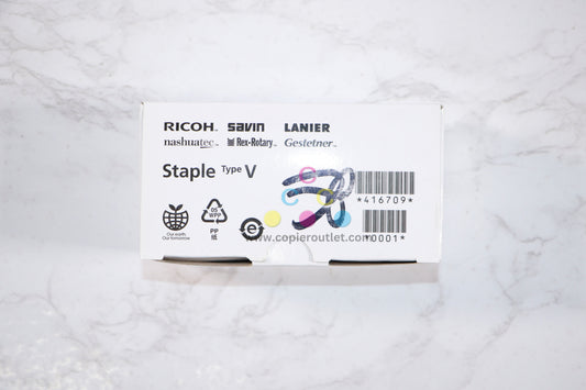 New OEM Ricoh SR4090,SR4120,SR4130,SR4150,SR4160 Staple Cartridge 416709 (TYPE V)