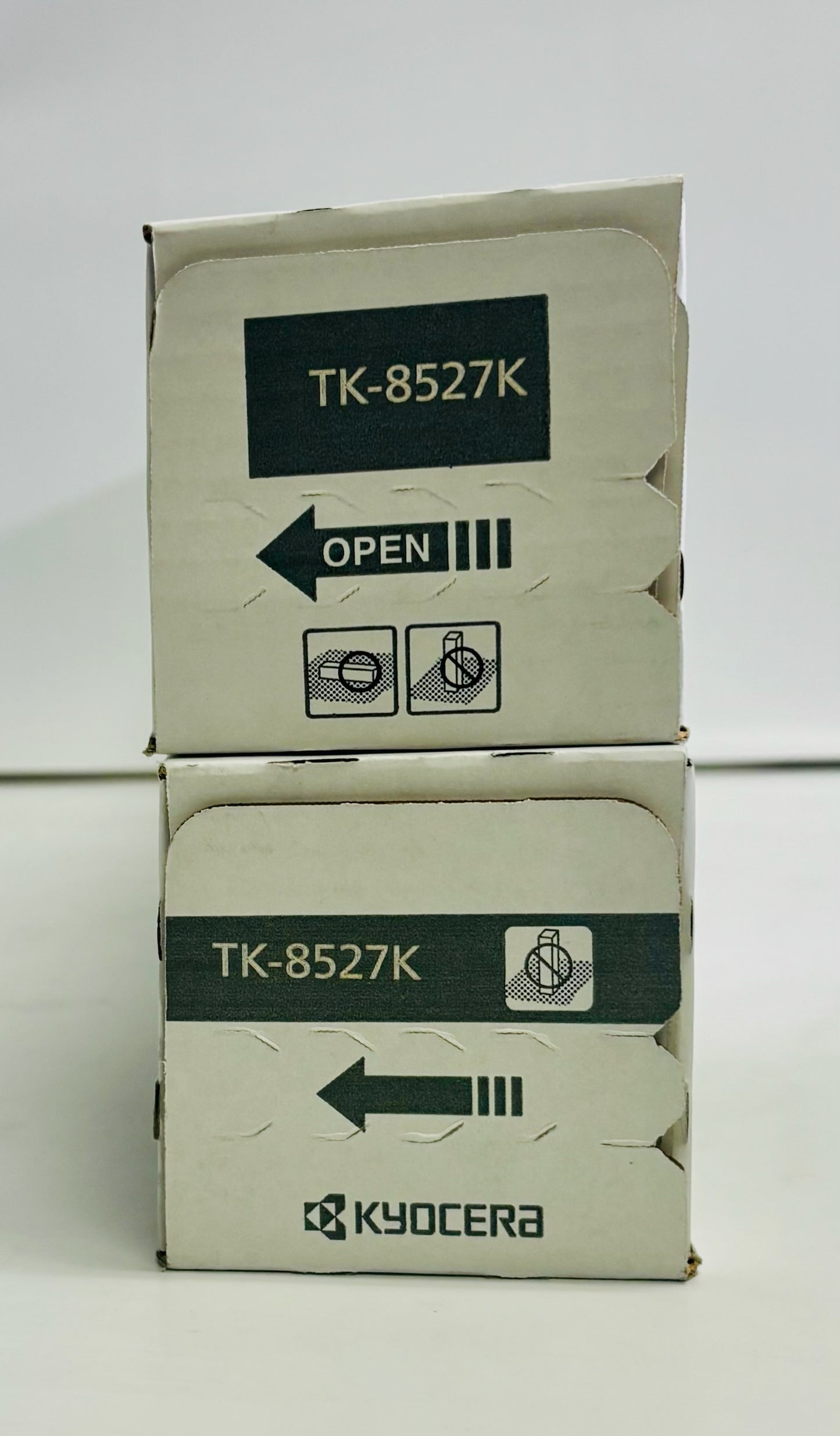 2 Genuine Kyocera 3552ci,4052ci,4053ci Black Toners TK-8527K TK8527K
