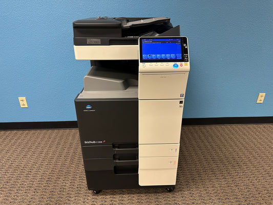 Konica Minolta Bizhub C308 Color Copier Printer Scan Fax Very Low Use 26K