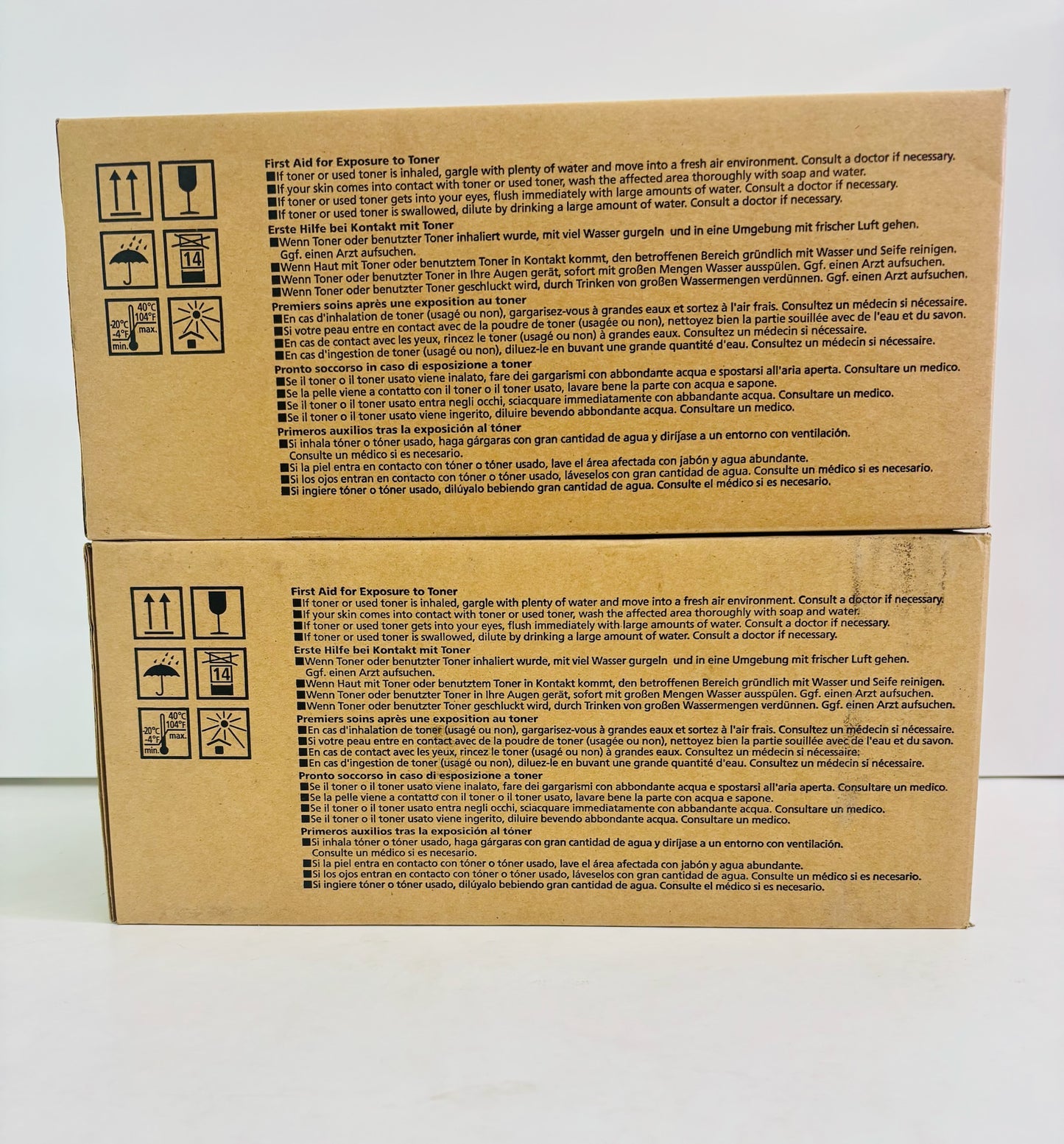 2 Genuine Ricoh SP1000A, SF3815 Black Toner Cartridges 413460, SP1000A (Bad Box)