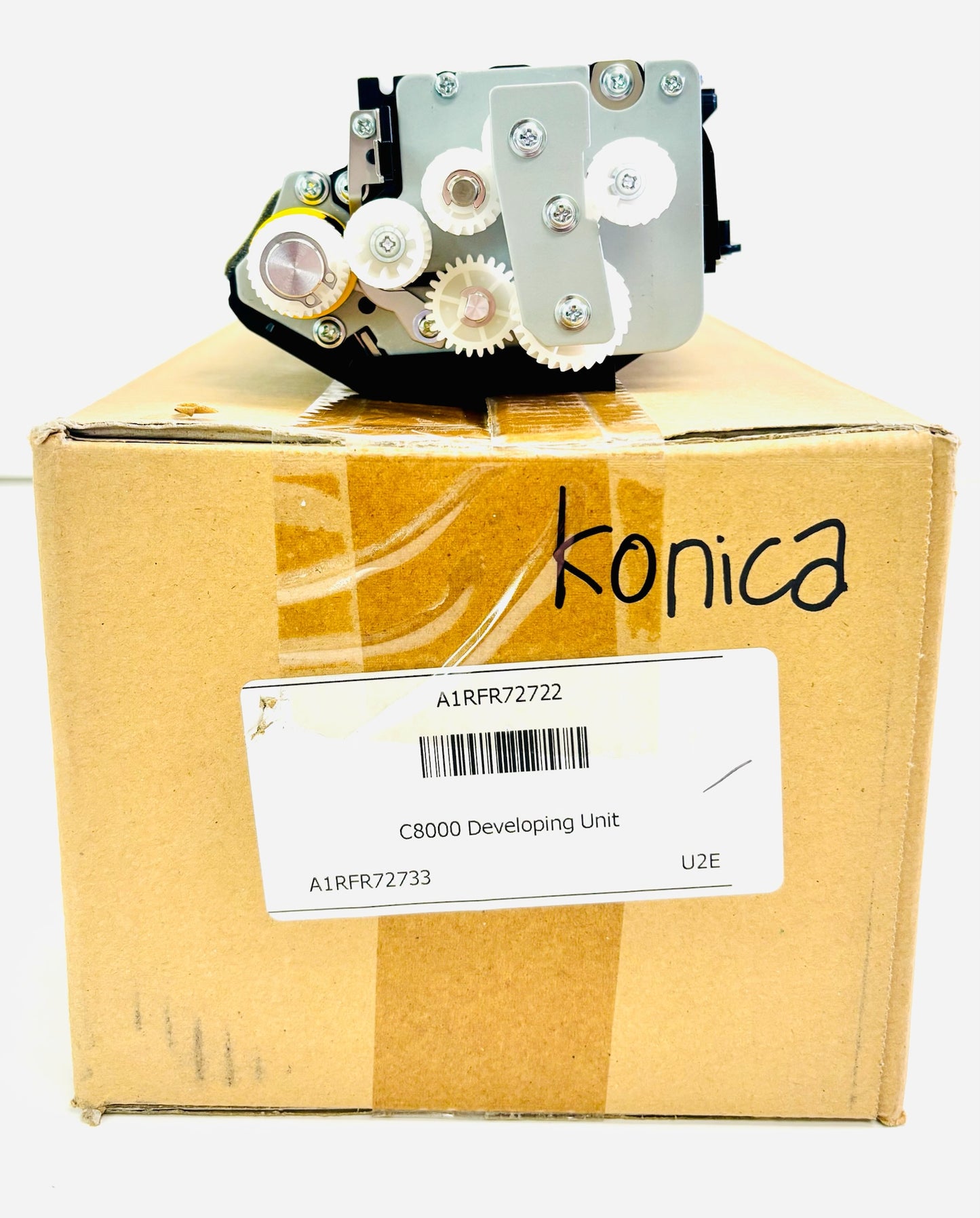 Open OEM Konica Minolta BH Press C8000 Black & Color Developing Unit A1RFR72722