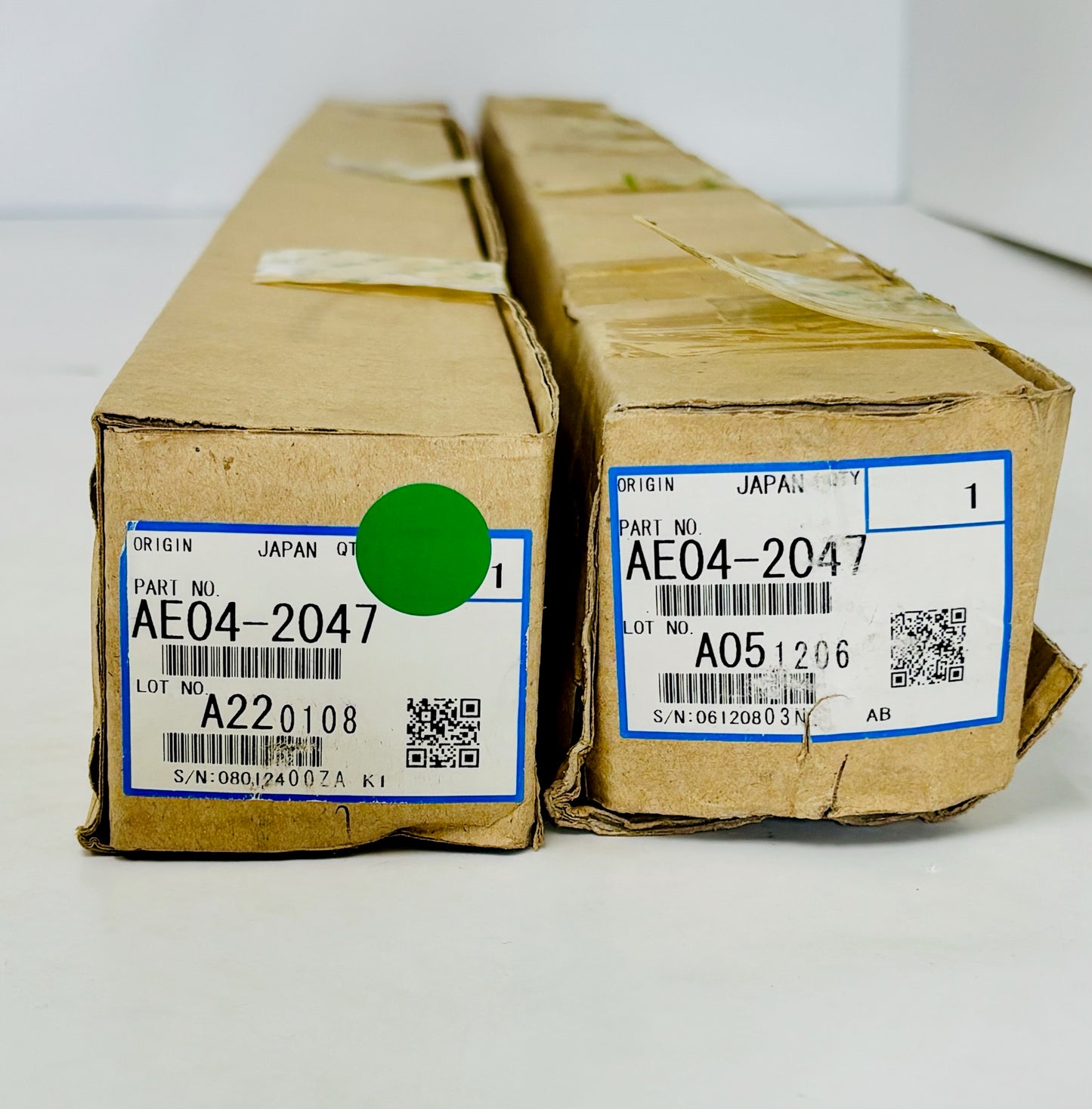 2 Genuine Ricoh 240W,A045, 2406WD Fuser Cleaning Roller AE04-2047, AE042047