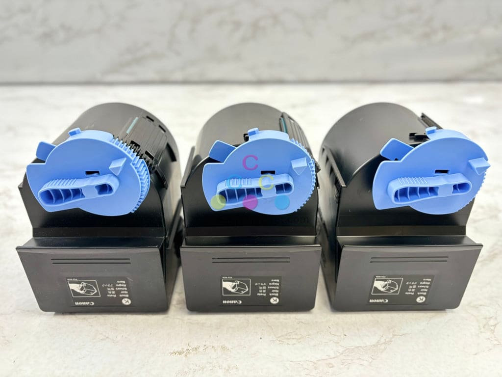 3 Open OEM Canon iR C2550,C3080,C3480,C3580 Black Toners GPR-23K, 0452B003AA