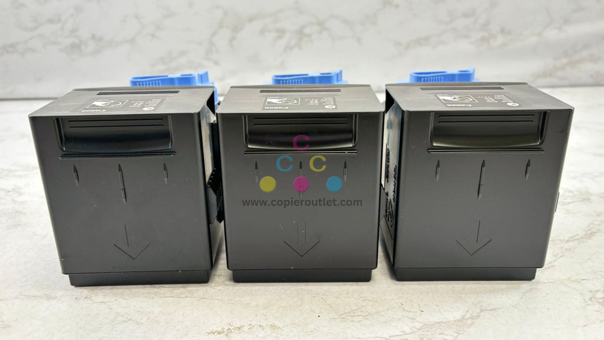3 Open OEM Canon iR C2550,C3080,C3480,C3580 Black Toners GPR-23K, 0452B003AA