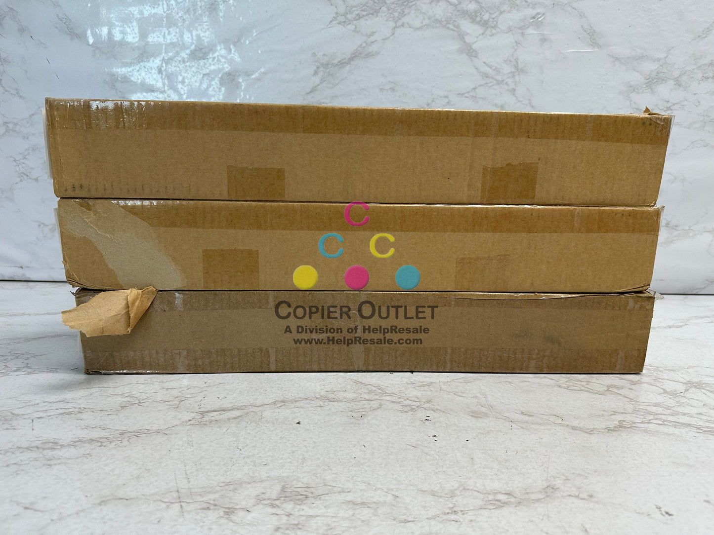 3 Cosmetic OEM Konica BH 300i,360i Black Toner Cartridges TN330, AC7A030 (Plain Boxes)