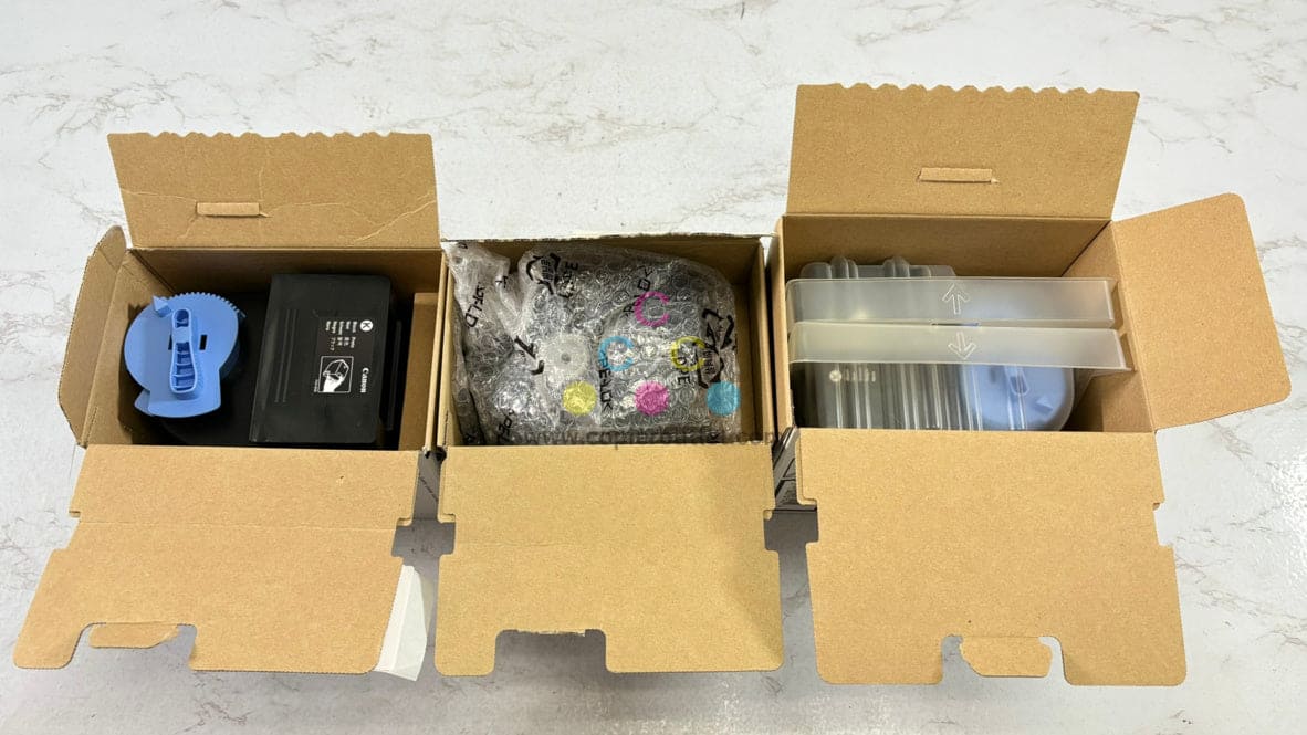 3 Open OEM Canon iR C2550,C3080,C3480,C3580 Black Toners GPR-23K, 0452B003AA