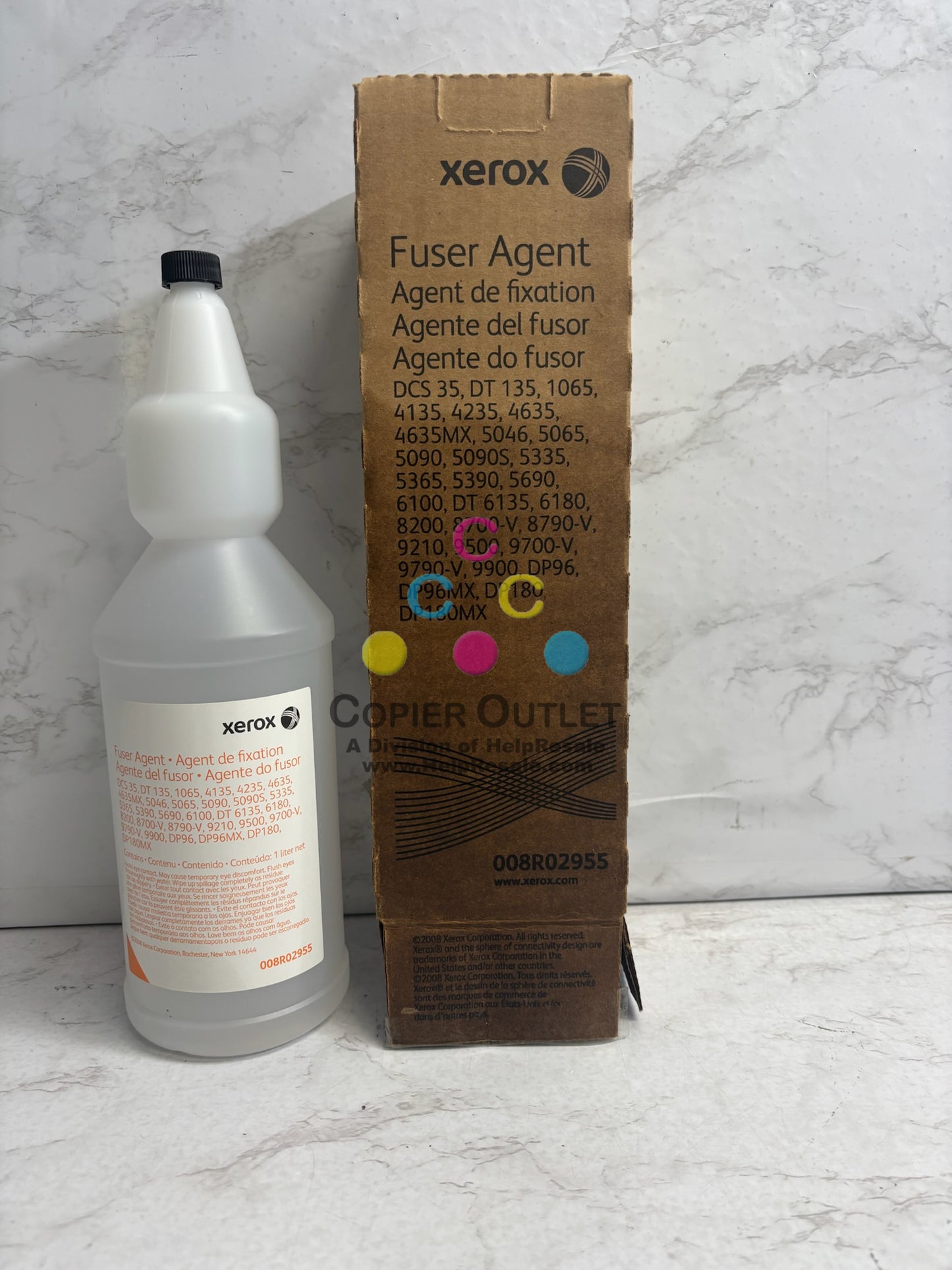 Open OEM Xerox DocuPrint 4135, 4635 Fuser Agent/Oil 008R02955 / 8R2955