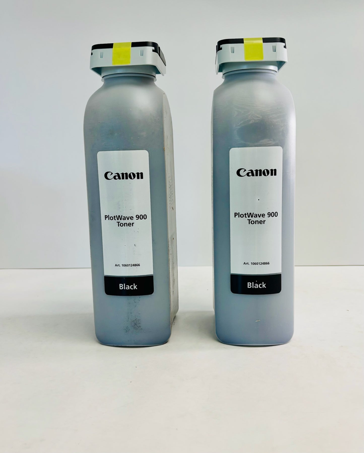 2 Genuine Canon PlotWave 900 Black Toners 7511B005AA (1 New & 1 Open Box)