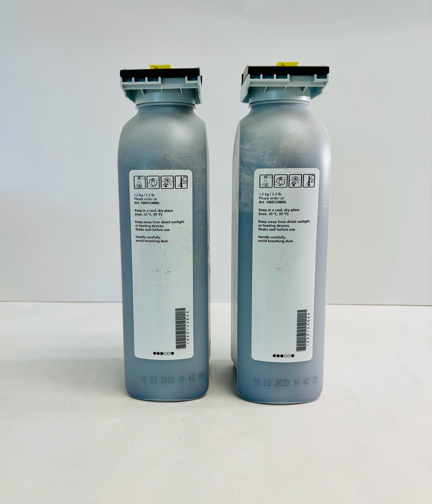 2 Genuine Canon PlotWave 900 Black Toners 7511B005AA (1 New & 1 Open Box)