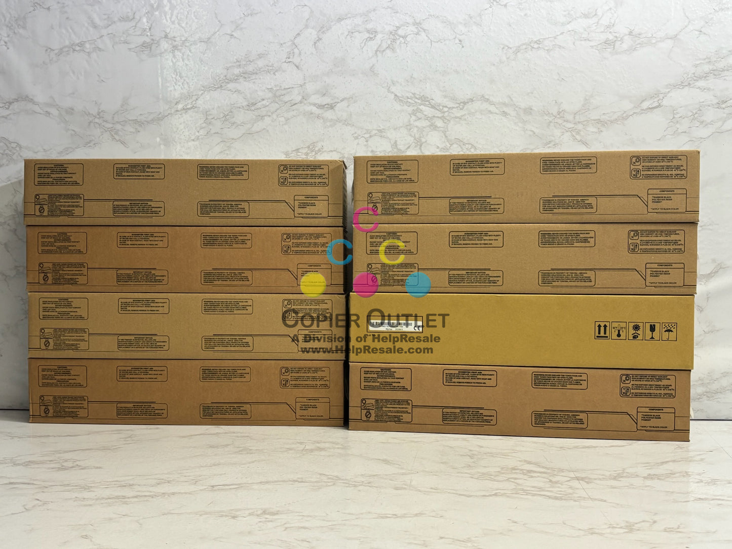 8 Compatible Toshiba e-studio 2505AC,3005AC CCMMYYKK Toners T-FC505U