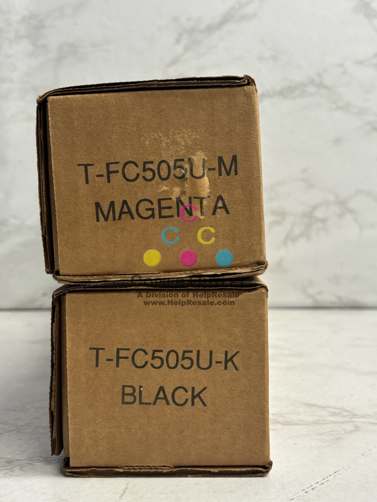 2 Genuine Toshiba e-studio 2505AC,3005AC MK Toner T-FC505U (No Cyan & Yellow)