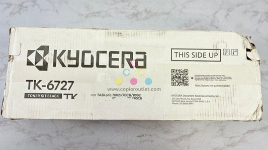 New OEM Kyocera TASKalfa 7002i/ 7003i/ 8002i, TK-6727 Black Toner Kit Cartridge