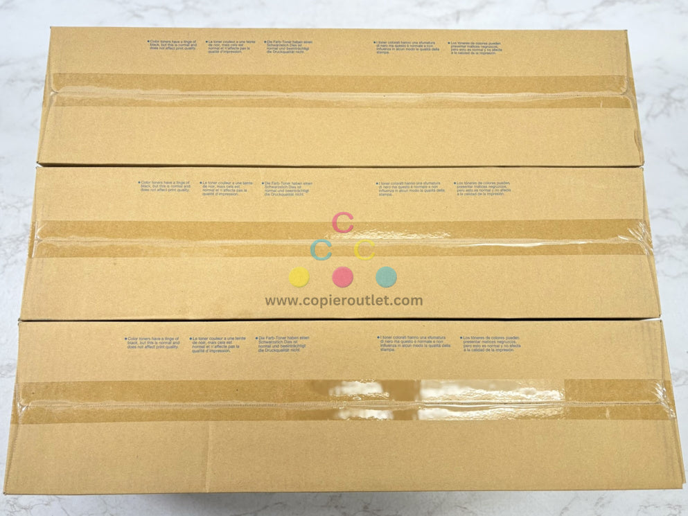 3 OEM Konica Bizhub C750i,C751i TN715 CMY Toners ACP8430,ACP8230,ACP8330