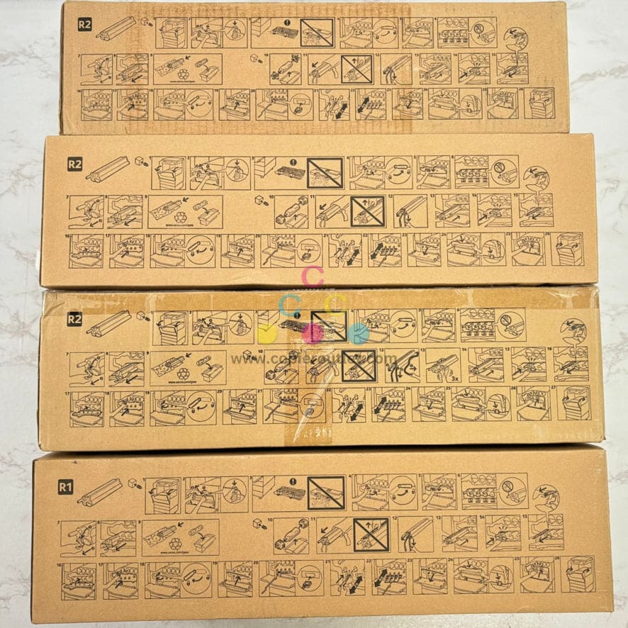 4 OEM Xerox WC 7120,7125,7220,7225 CCCK Drums 013R00657 & 013R00660