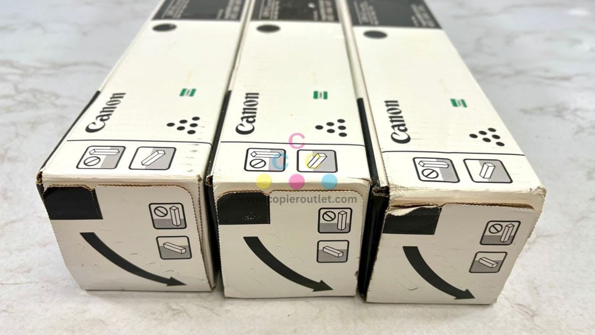 3 OEM Canon imageRUNNER ADVDX 6855i,6860i,6870i Black Toners GPR-63K 4766C003AA