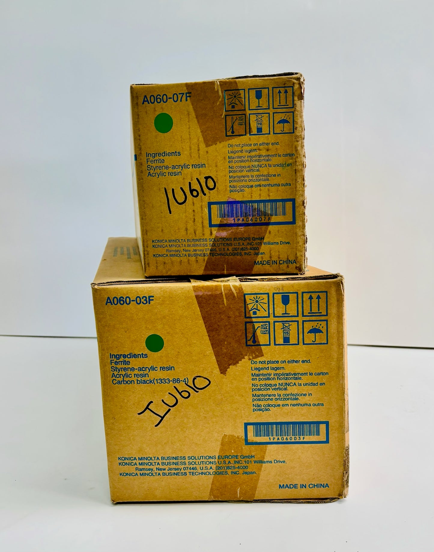 2 Genuine Konica C451,C550,C650 Yellow and Black Imaging Units IU610Y IU610K