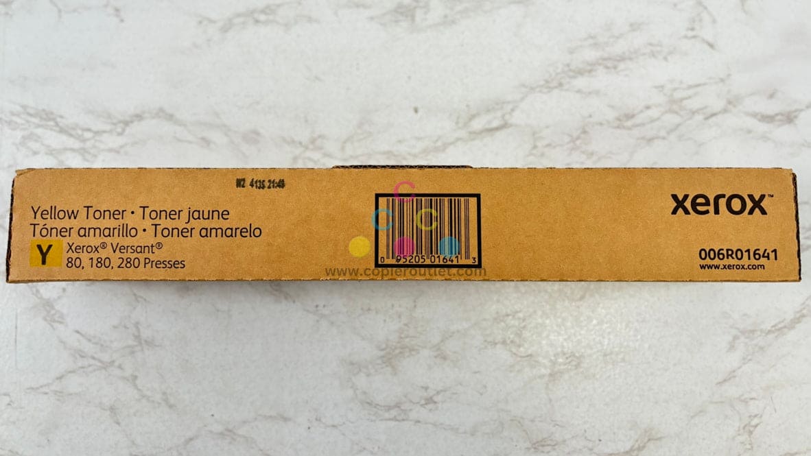 OEM Xerox Versant 80 180 280 Press Yellow Toner 006R01641 Same Day Shipping