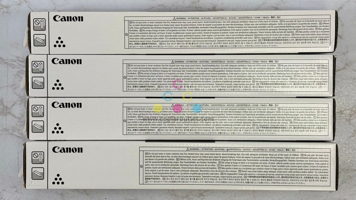 4 OEM Canon iR C3926,C3930,C3935,C3326 GPR-66 CMYK Toners (GPR66)