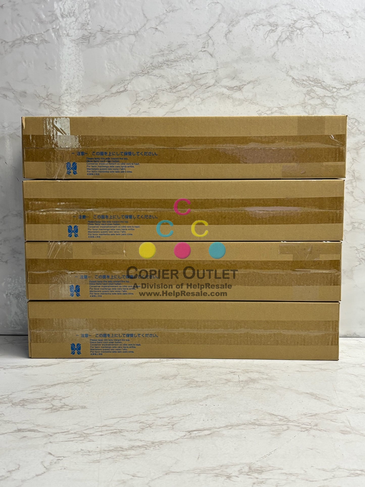 4 OEM Konica Minolta BH C450i, C550i, C650i, C750i Color & Black Drum DR618