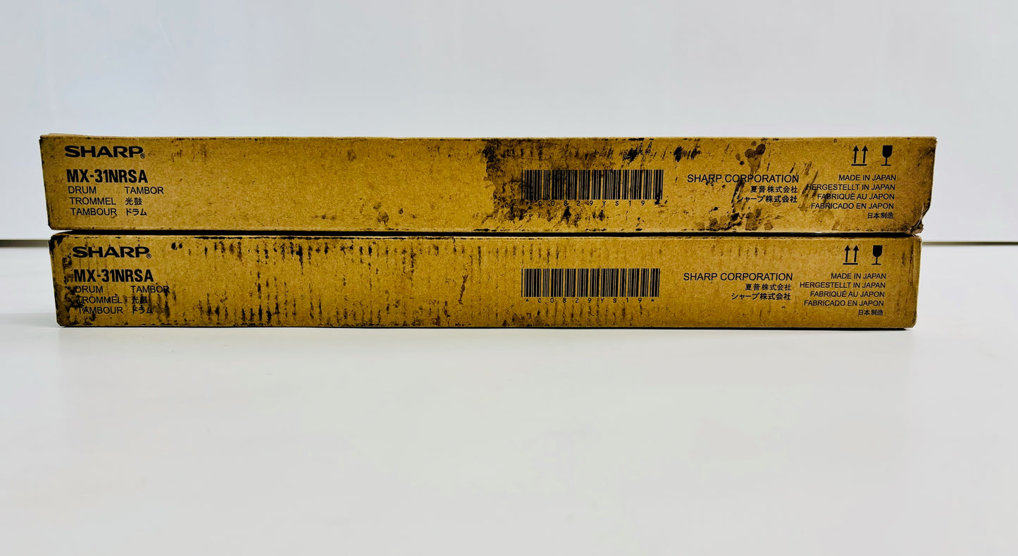 2 New OEM Sharp MX-2600N,MX-3100N Drum Only MX-31NRSA, MX31NRSA