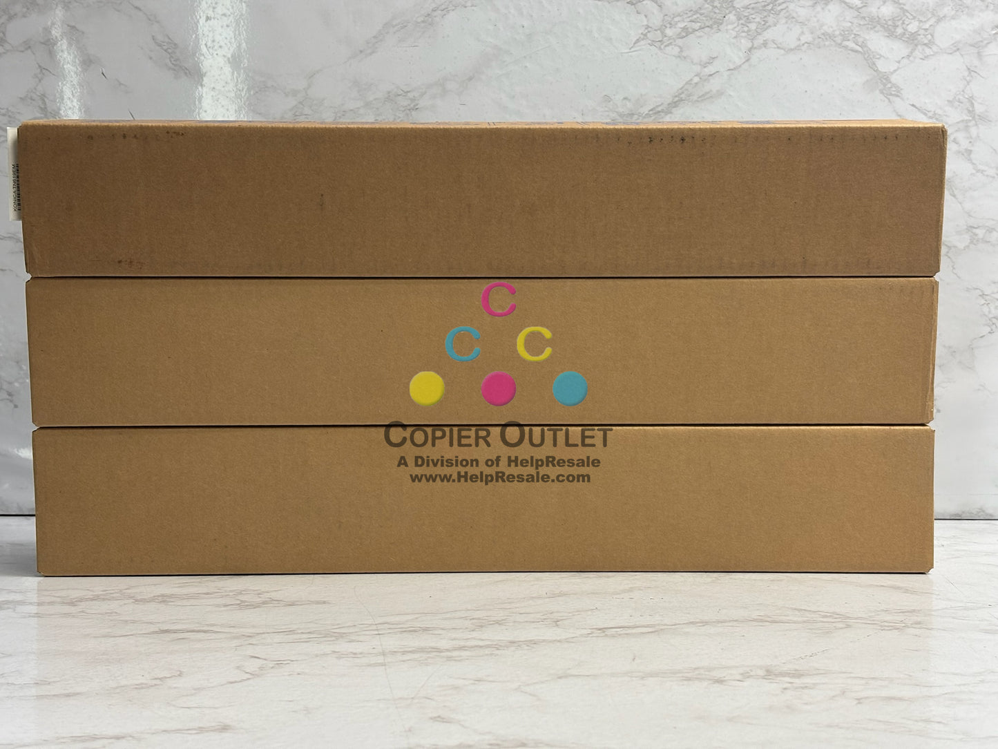 3 OEM Konica BH C1060,C1070 MYY Toner TN619EM,TN619EY(No Cyan & Black)