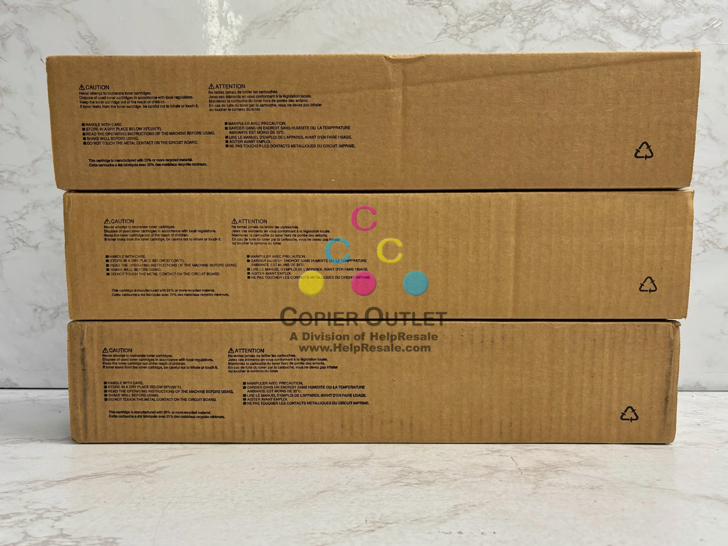 3 Open OEM Toshiba eStudio 2515AC,3015AC CCM Toner T-FC415U (No Yellow& Black)