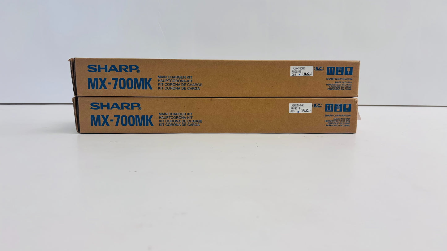 2 Genuine Sharp MX 5500N/6200N/7000N Main Charger Kit MX-700MK, MX700MK
