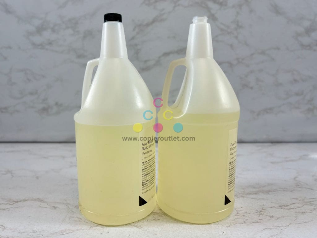 2 OEM Xerox iGen150,3,4,5 Fuser Fluid II 008R13096 (1 no cap & 1 slightly less)