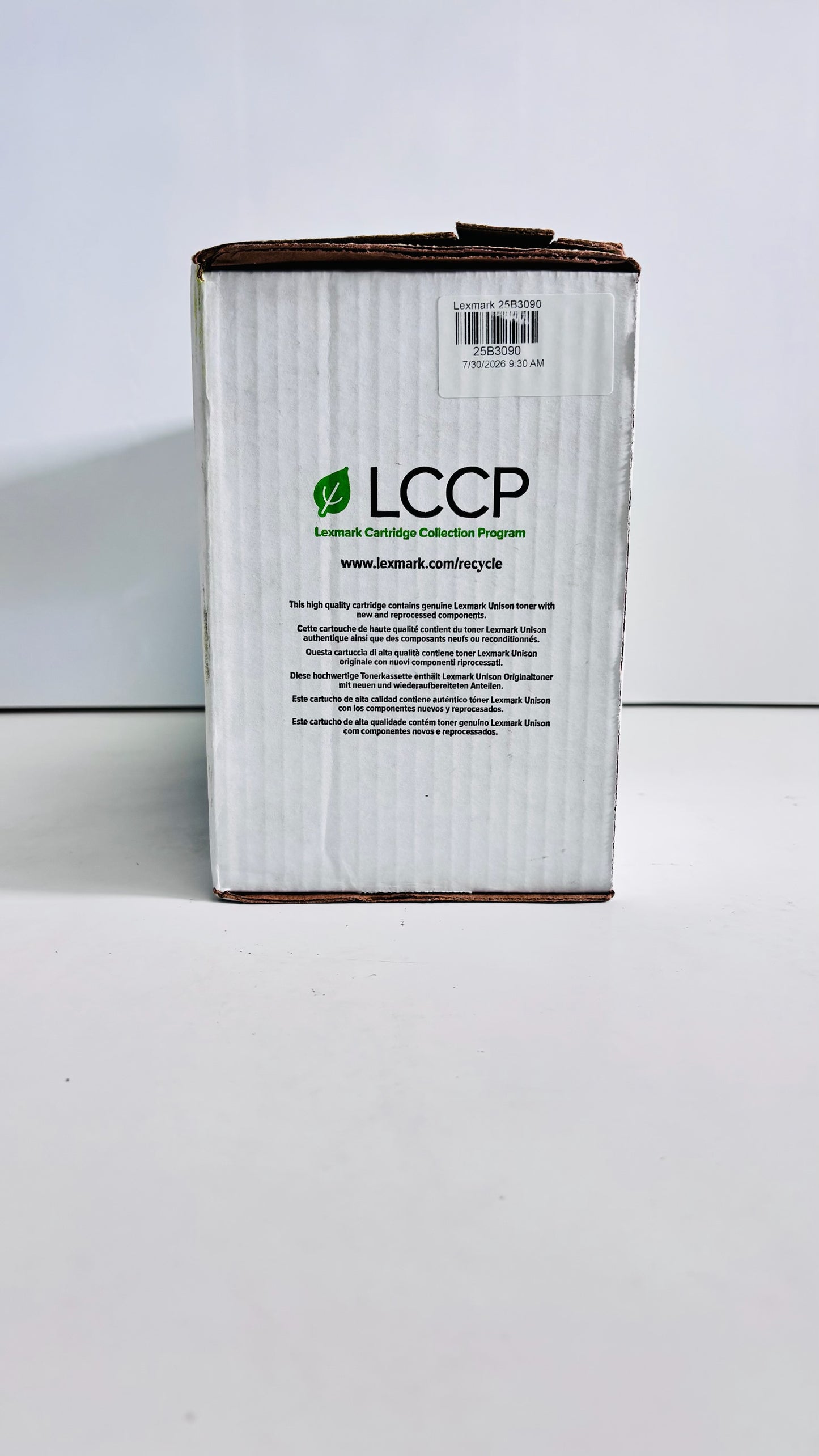 New Genuine Lexmark XM7370 Black Toner 25B3090 Same Day Shipping