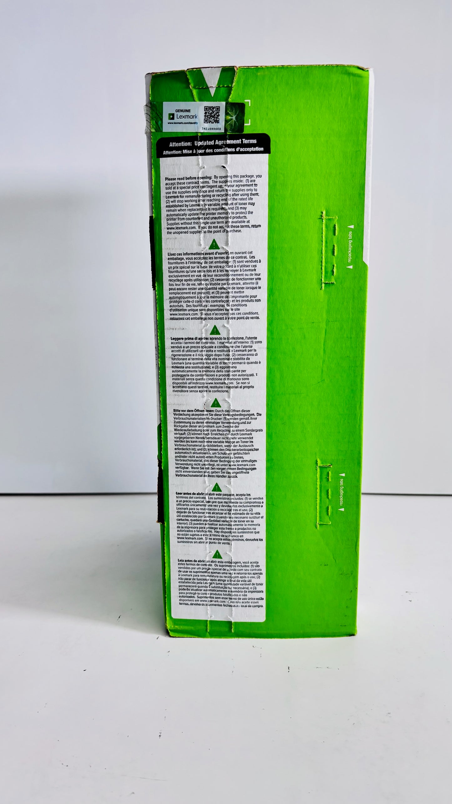 New Genuine Lexmark XM7370 Black Toner 25B3090 Same Day Shipping