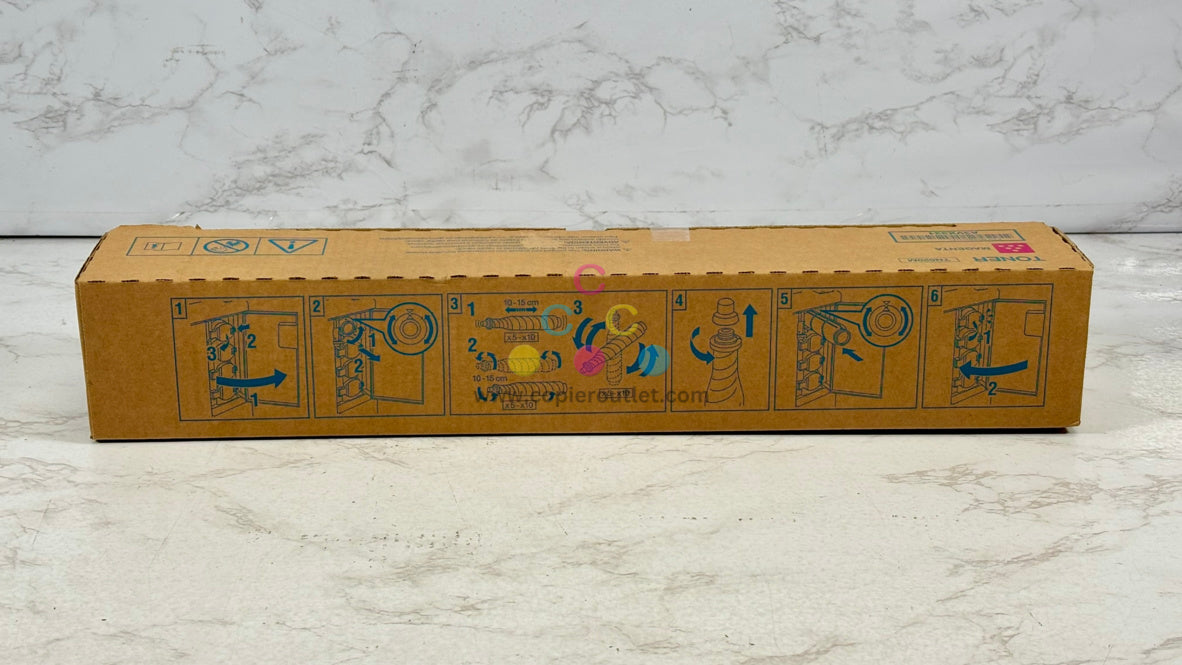 OEM Konica AccurioPress C2060L,C3070L Toner TN620M, A3VX331 (Water Stained Box)